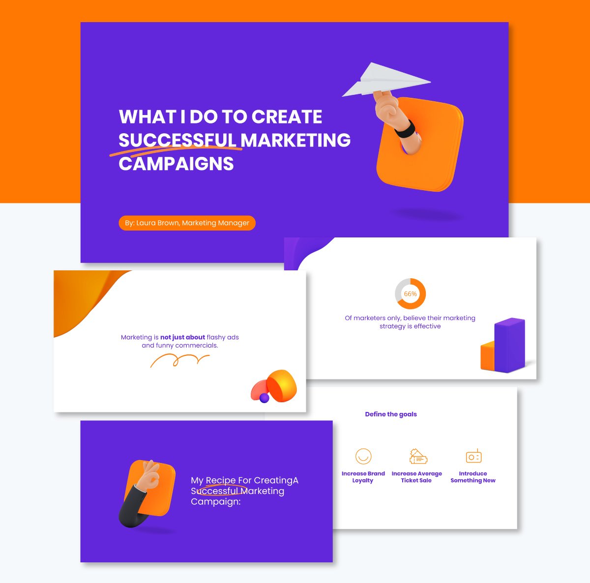 Digital Marketing Keynote Presentation Template