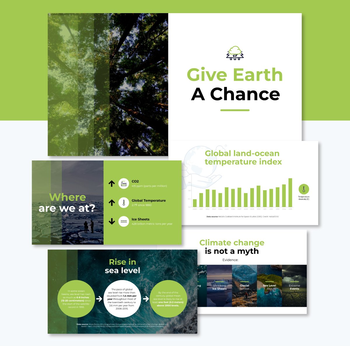 Climate Change Keynote Presentation Template