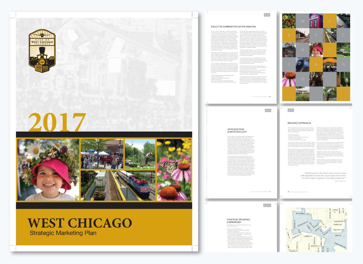 executive summary example - The City of West Chicago Marketing Plan