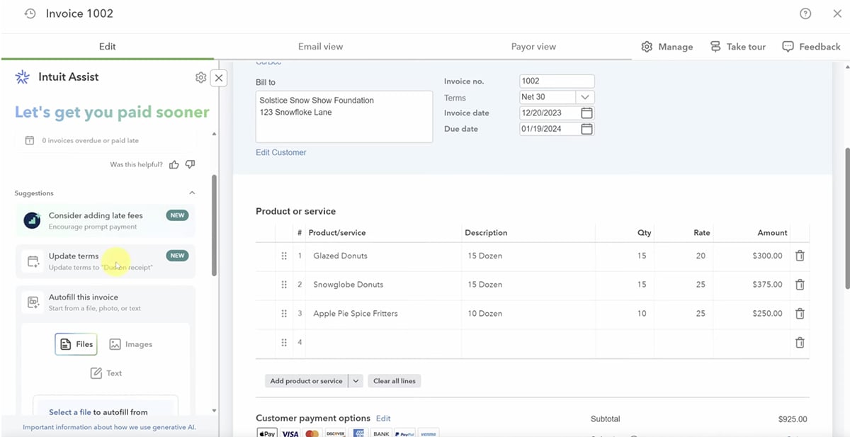 Best AI for Finance & Accounting: QuickBooks