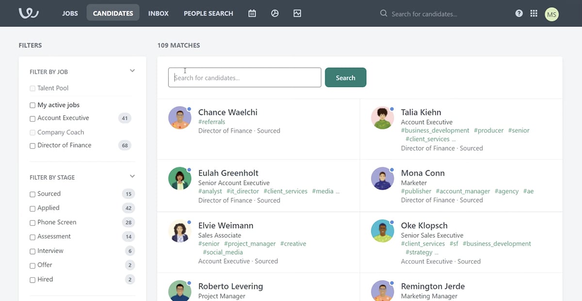 Best AI for HR & Hiring: Workable