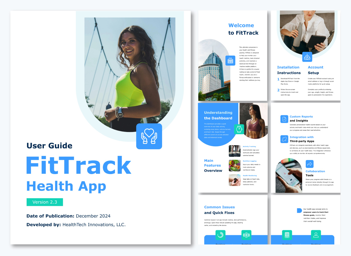 Types of Procedure Content - Mobile App User Guide Template
