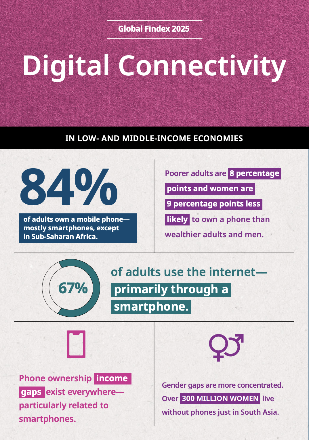 demographic examples - World Bank Global Findex Report