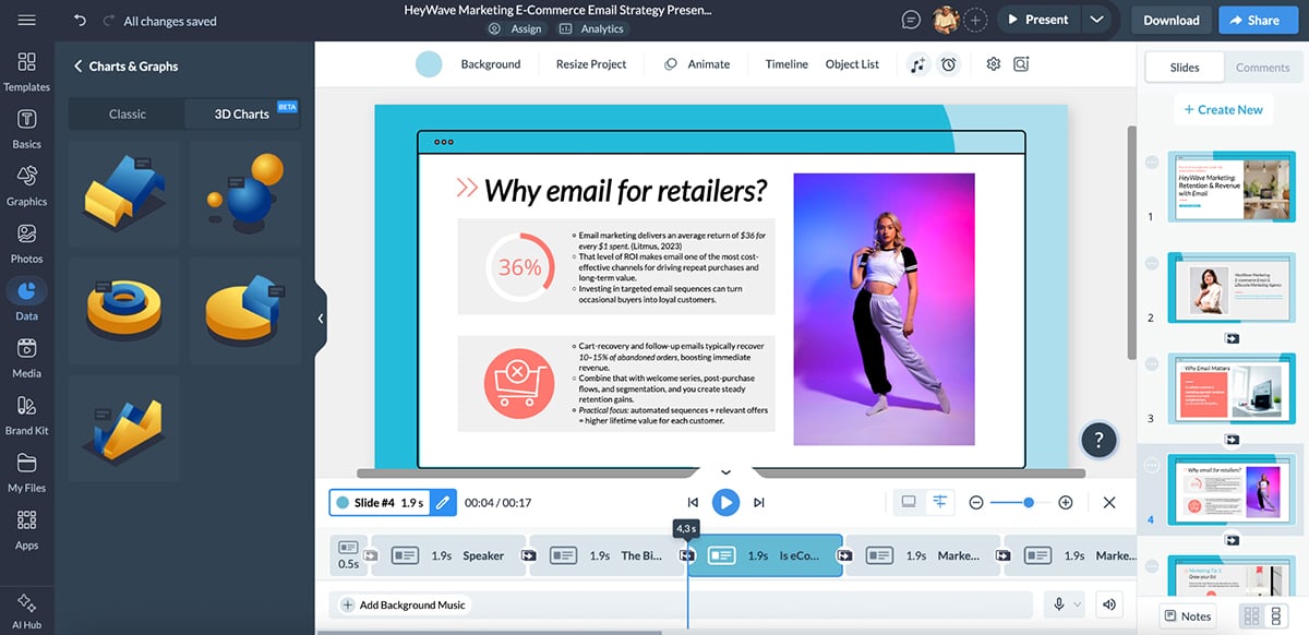 Best AI for Content & Writing: Visme AI
