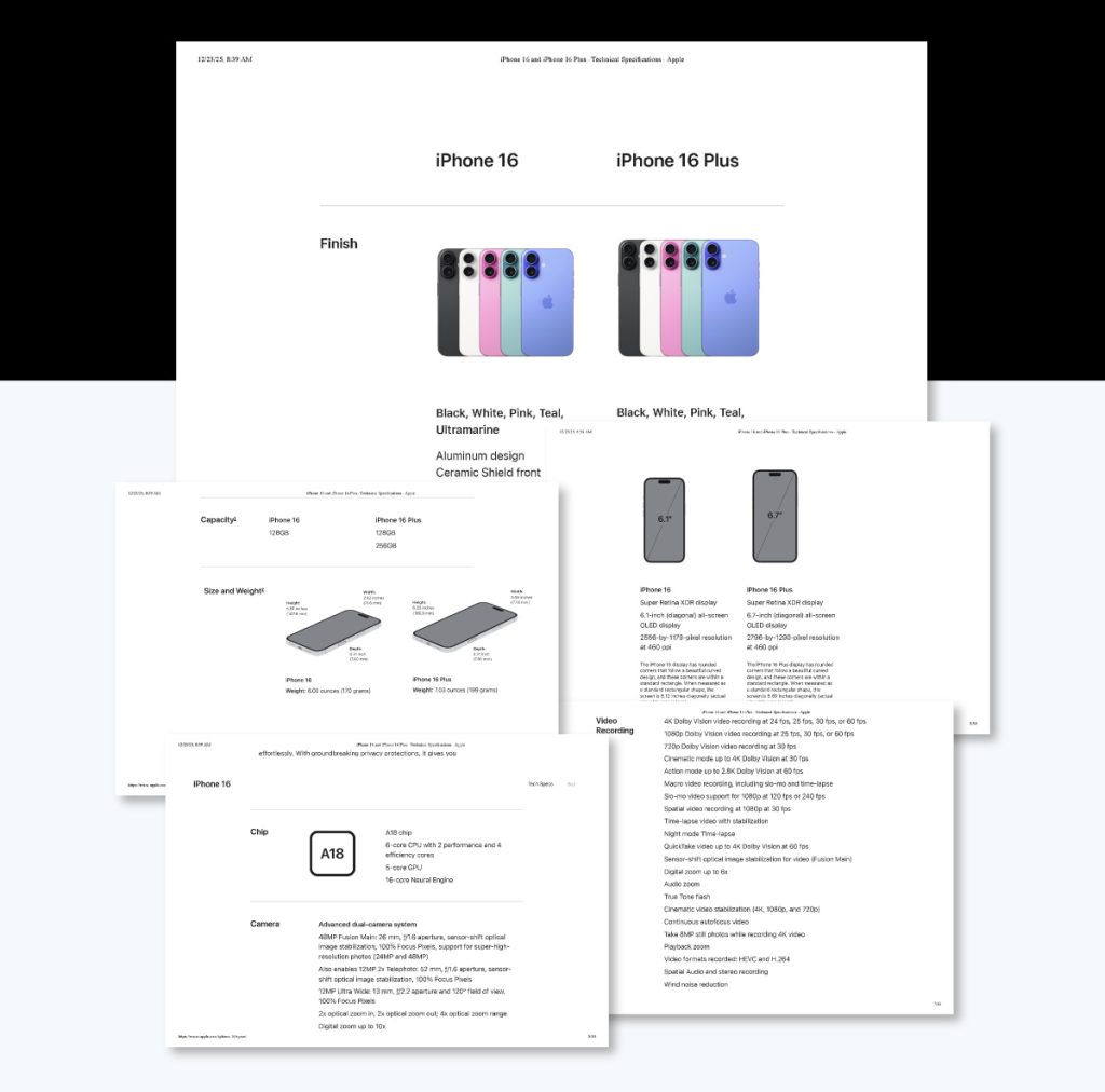 Iphone Specifications.pdf Proven Product Specification Examples That Give You Clear Decisions