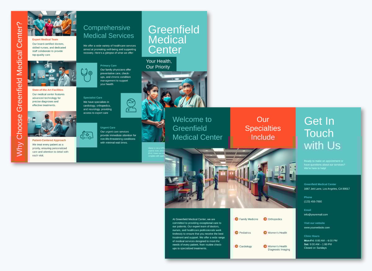 healthcare communication - Medical Brochure