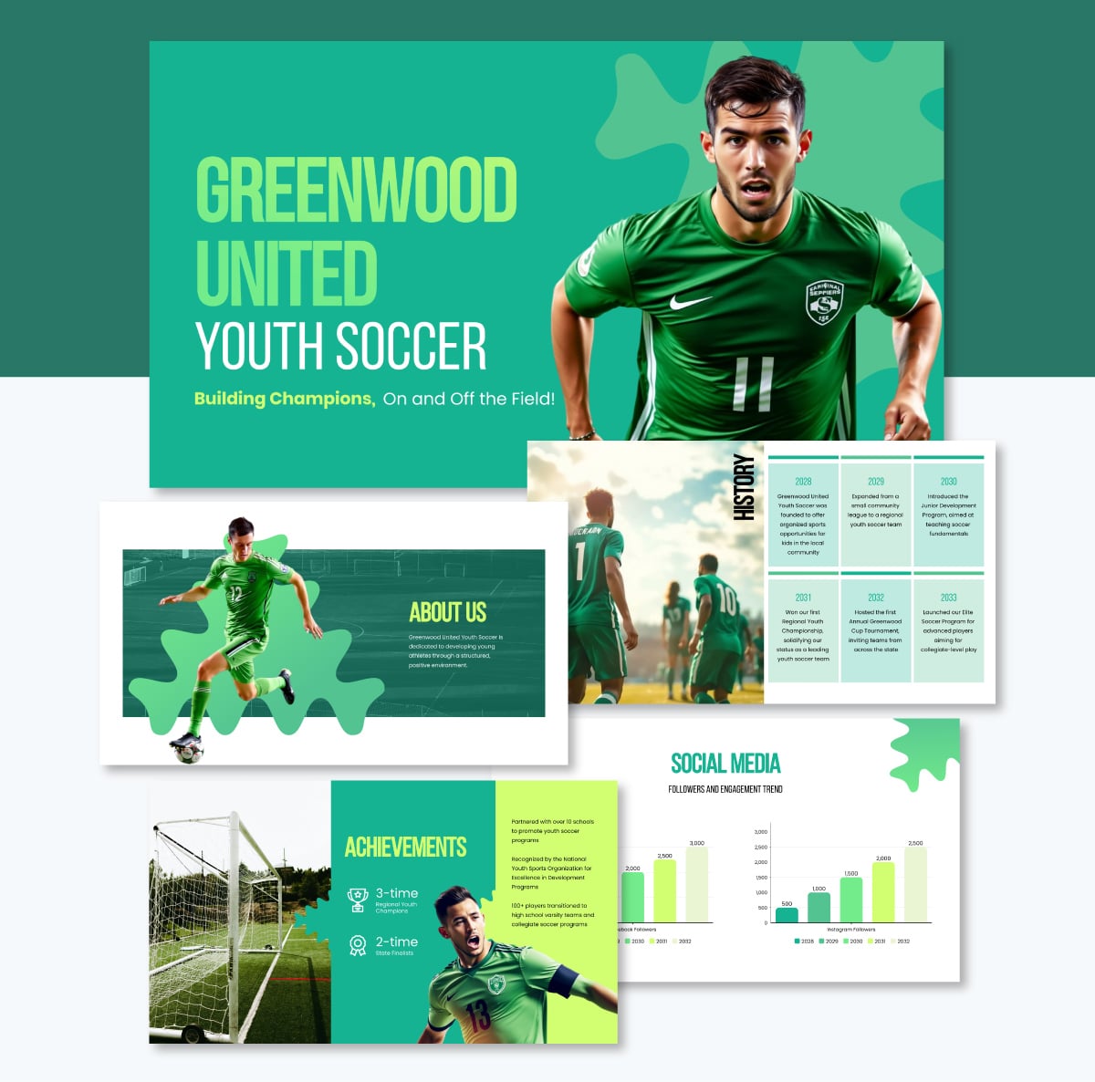 Sports Marketing Materials - sponsorship presentation deck