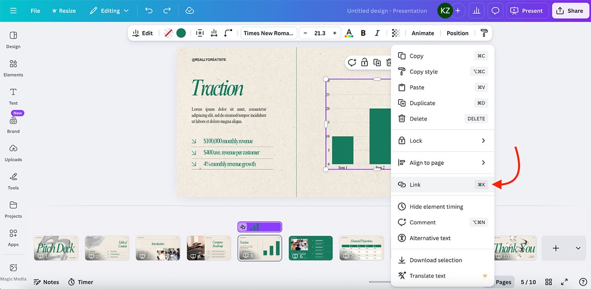 Genially alternatives - animation and interactivity in Canva