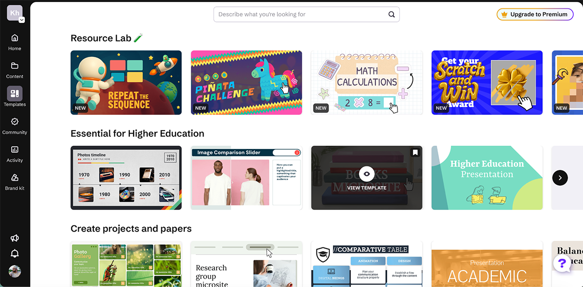interactive training tools - Genially