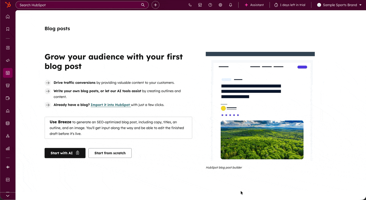 sports marketing - HubSpot