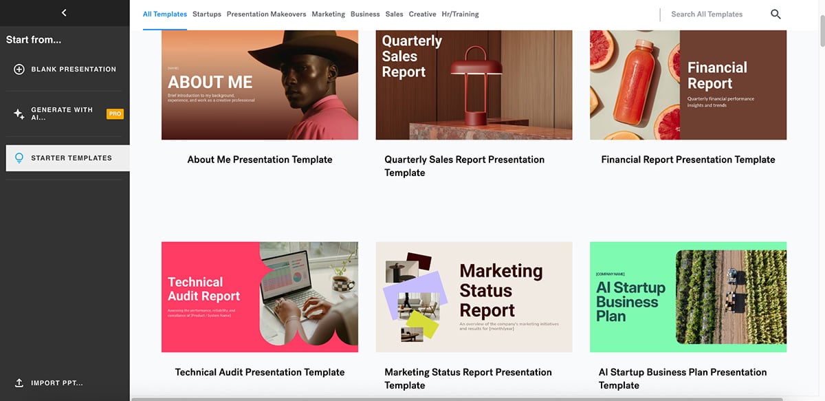 Genially alternatives - Beautiful.ai Smart Slides