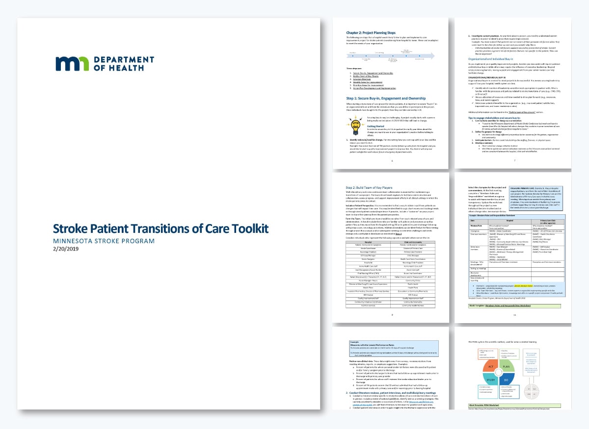 healthcare communication - example of Educational and marketing handouts