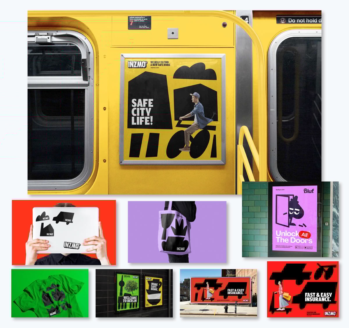 Insurance marketing - billboards by Inzmo 