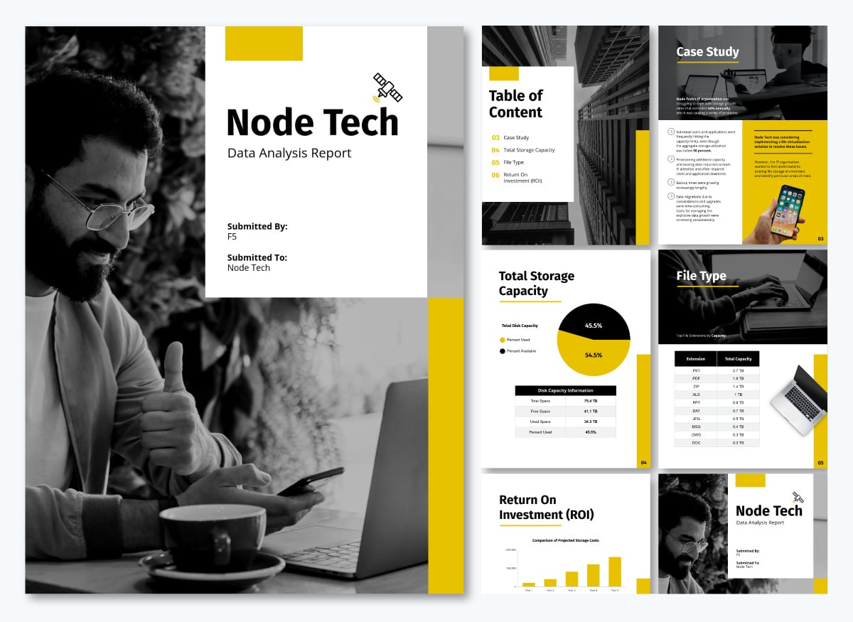 Insurance Data Visualization - data analysis report template