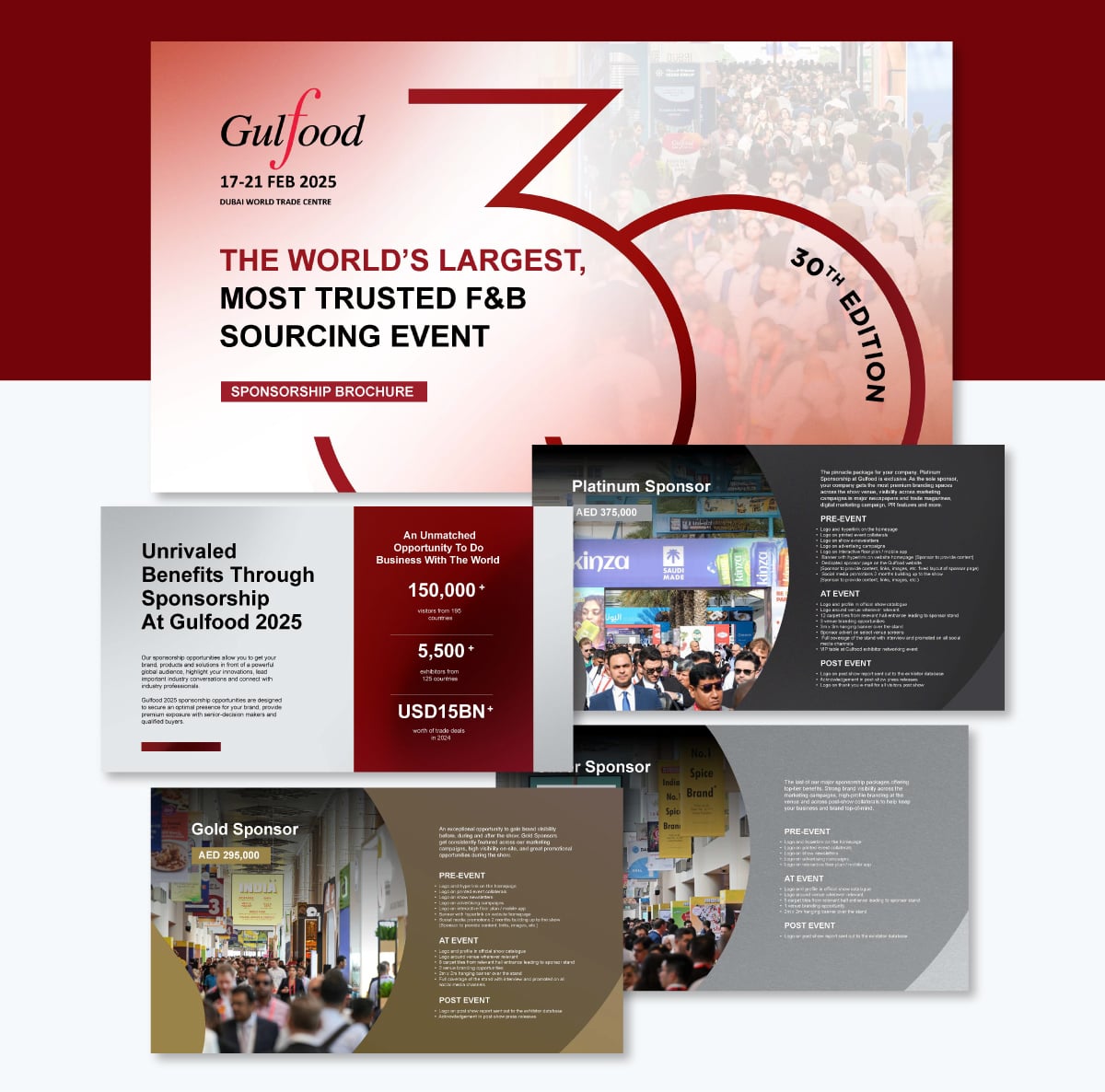 Real-Life Sponsorship Package - Gulfood sponsorship brochure 