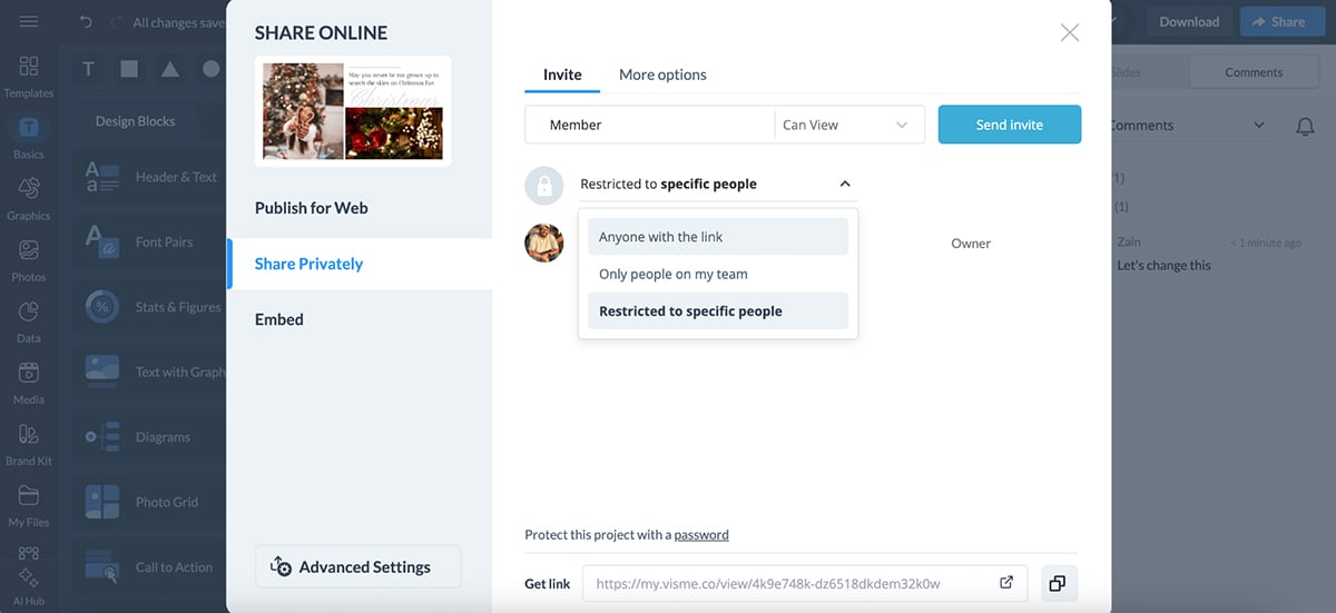 Real-Life Sponsorship Package - share online