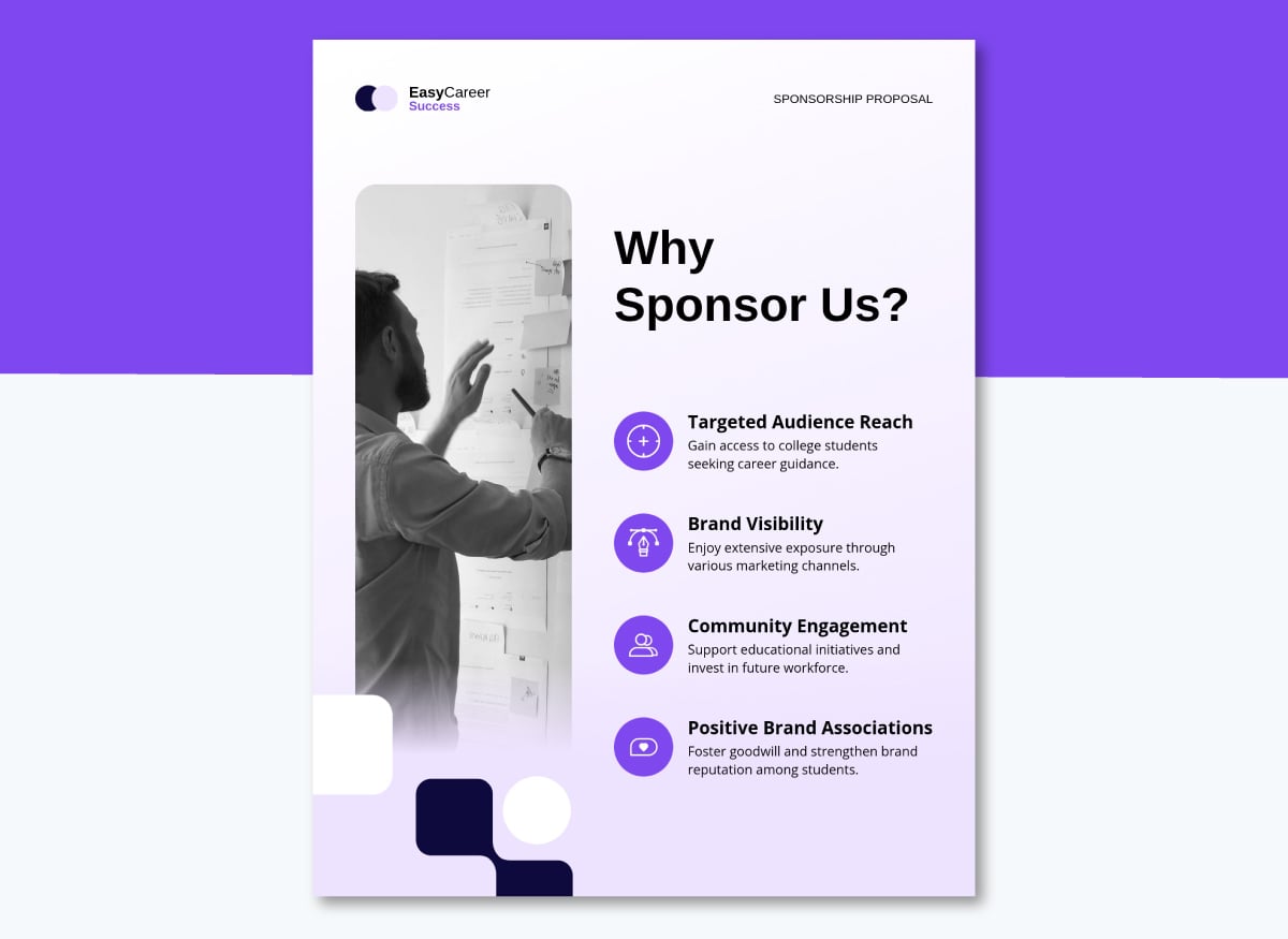 Real-Life Sponsorship Package - Audience data template