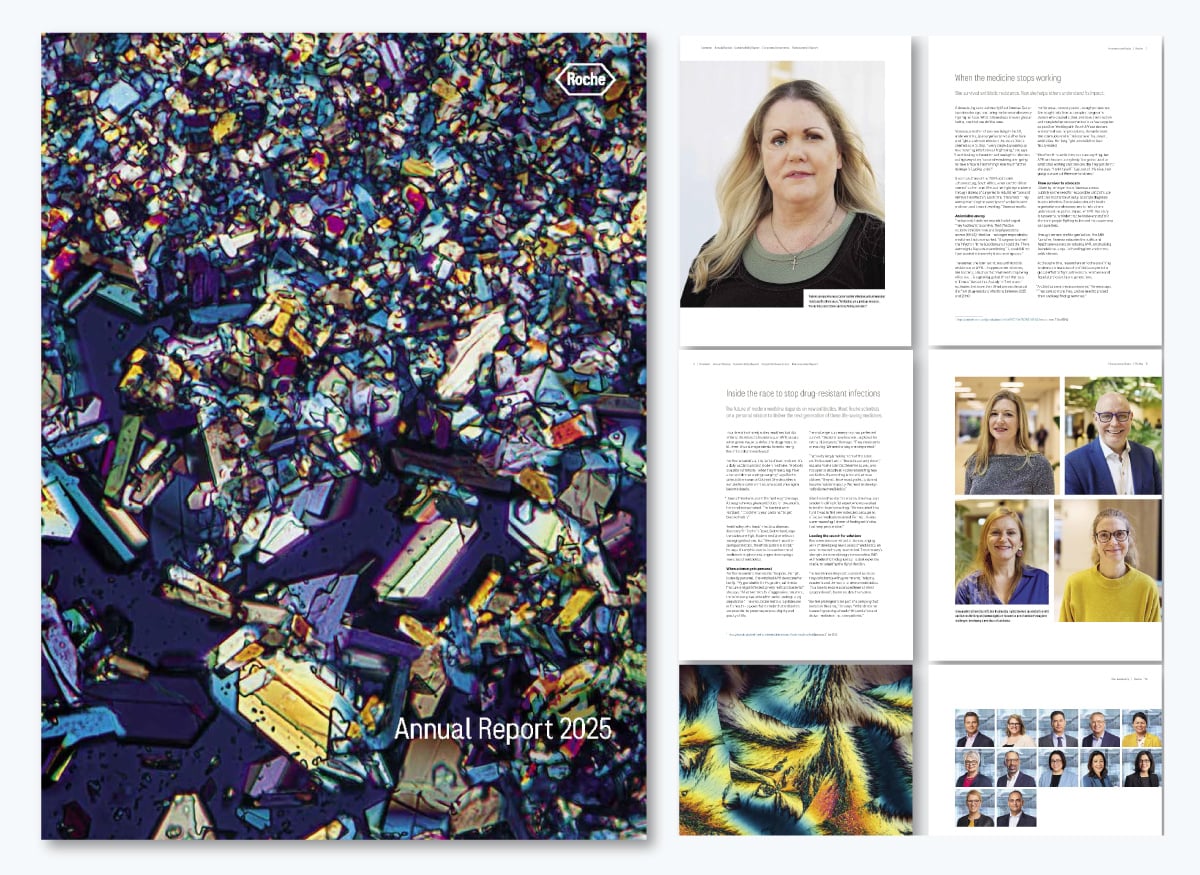 15 Annual Report Design Templates & examples 2026 - Roche annual report