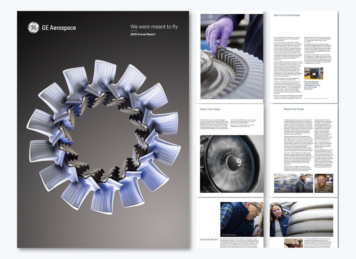 15 Annual Report Design Templates & examples 2026 - aerospace annual report
