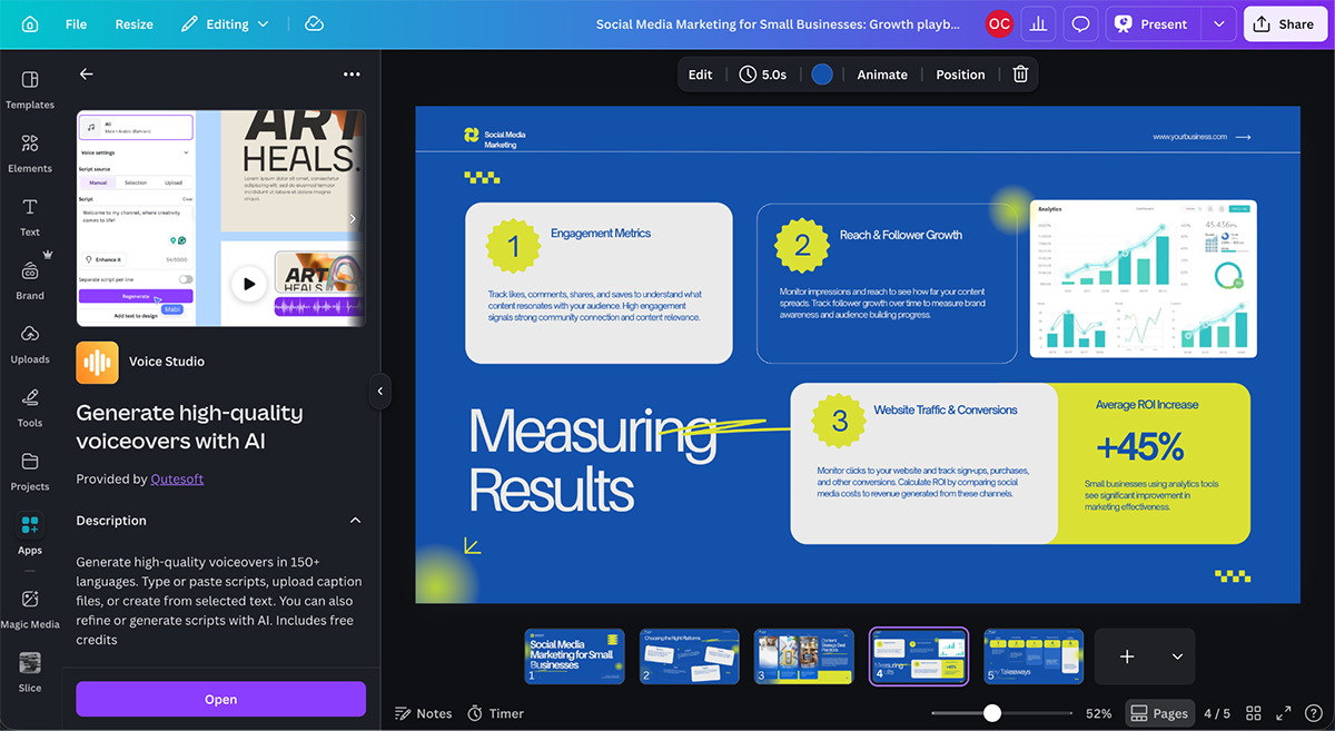 10 Best AI Presentation Makers of 2026 [with Output Examples] - Canva ai