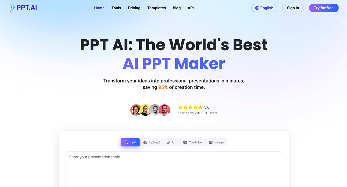 10 Best AI Presentation Makers of 2026 [with Output Examples] - PPT AI: The world's best ai ppt maker
