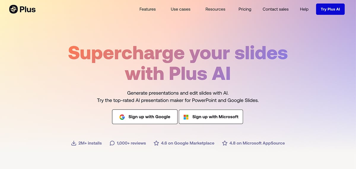 10 Best AI Presentation Makers of 2026 [with Output Examples] - supercharge your slides with plus ai