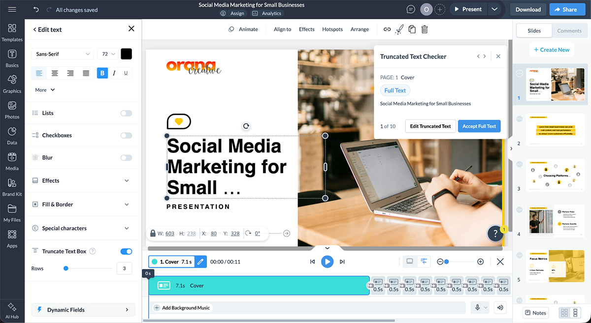 10 Best AI Presentation Makers of 2026 [with Output Examples] - social media marketing