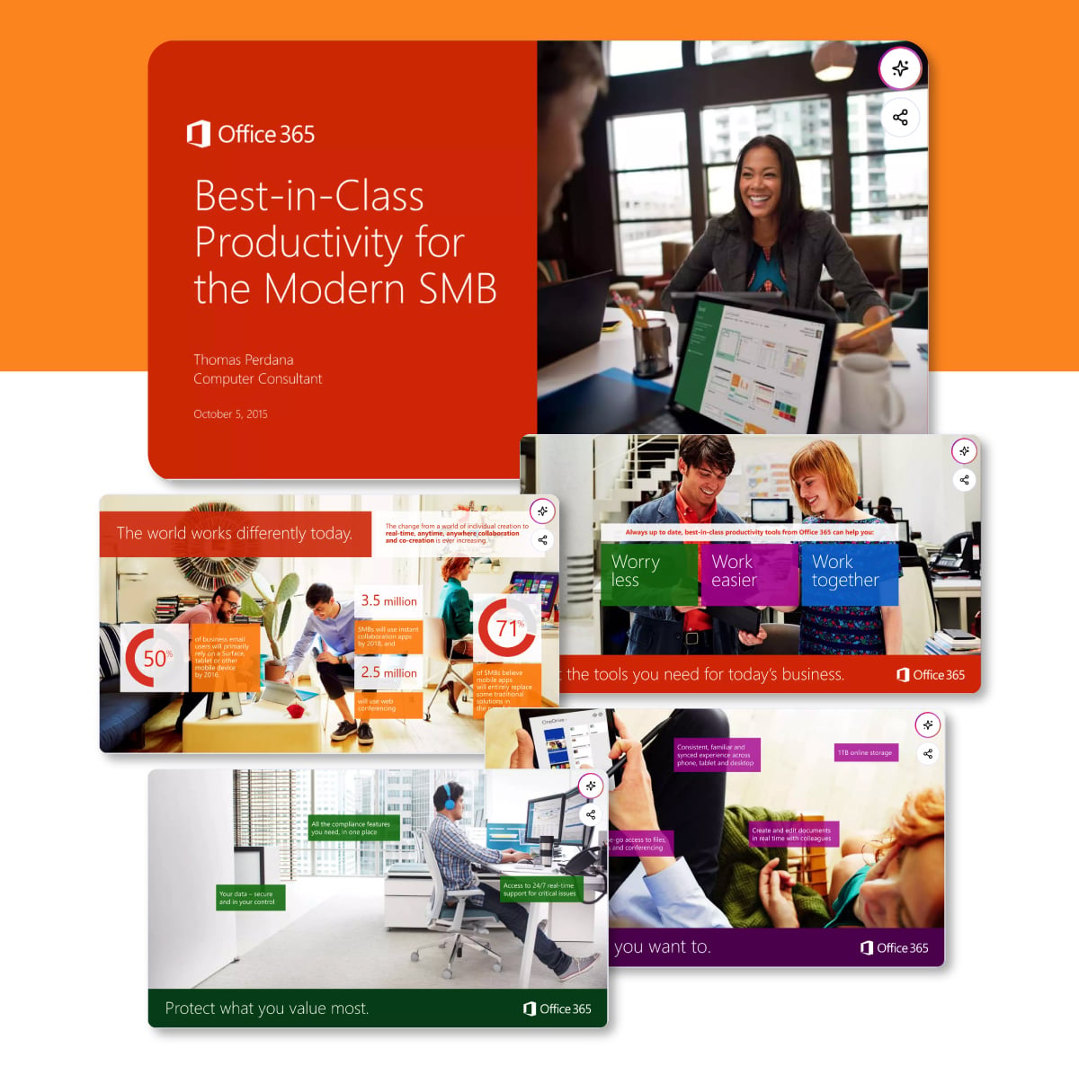 Sales Pitch Presentation - Microsoft (Office 365)
