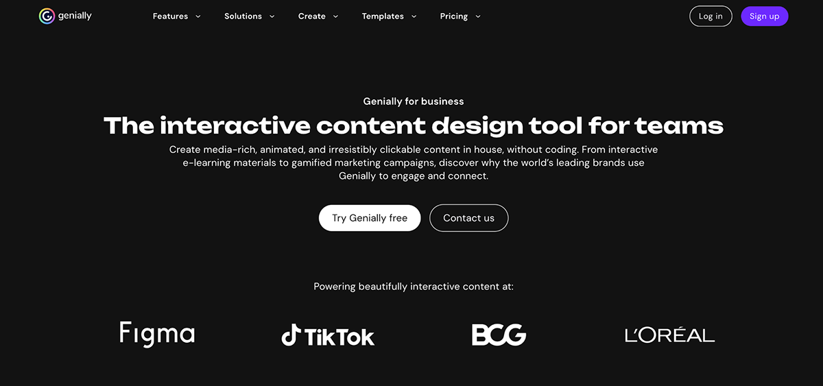 Interactive Sales Presentation Software - The interactive content design tool for teams