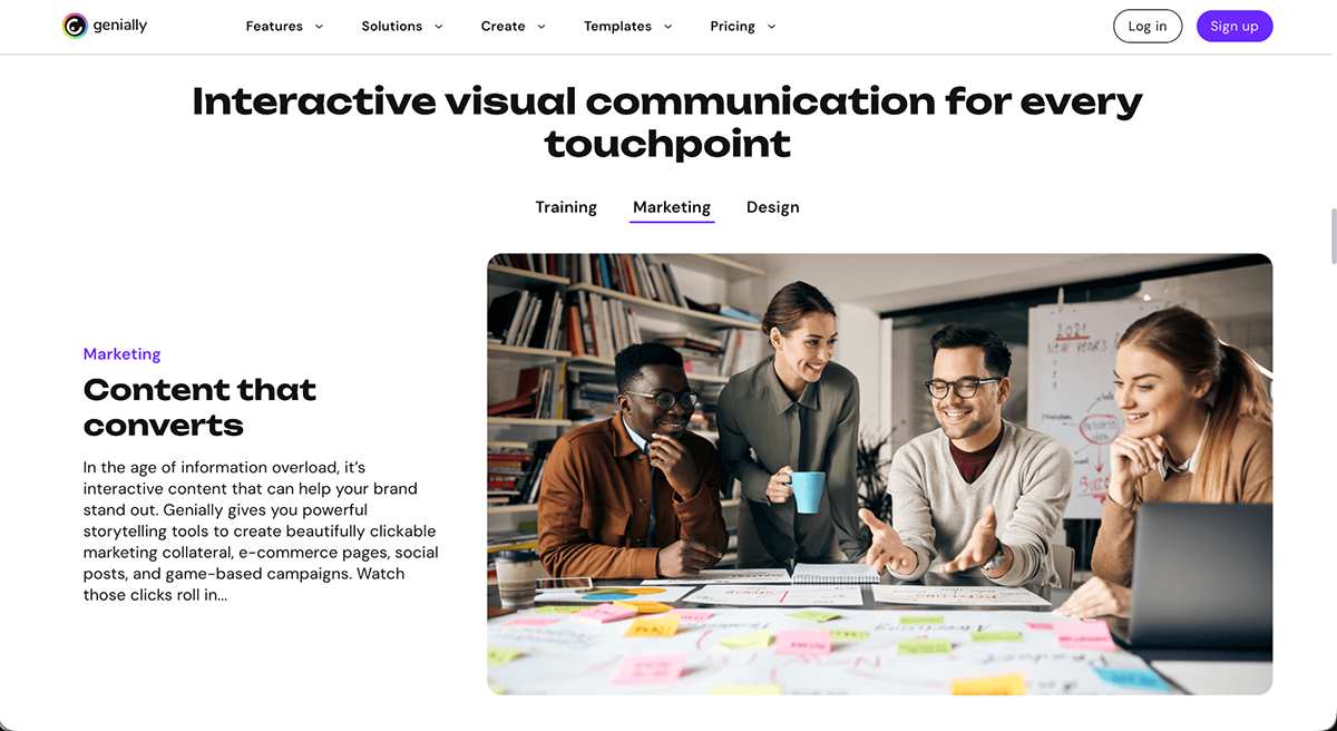 Interactive Sales Presentation Software - interactive visual communication for every touchpoint