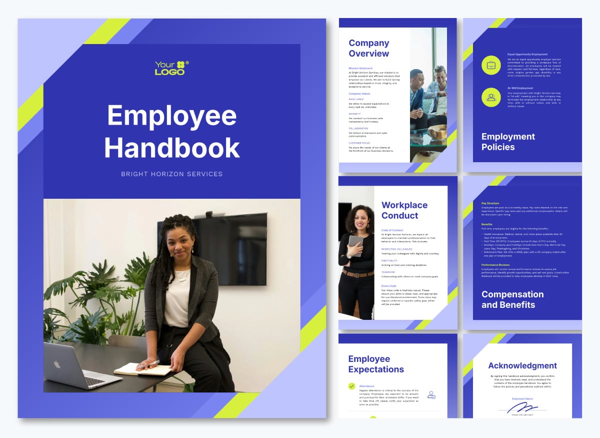 employee training handbook template 