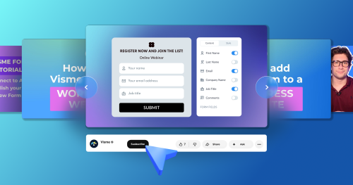 Visme Forms Walkthrough: Build a Form That Routes, Syncs and Converts