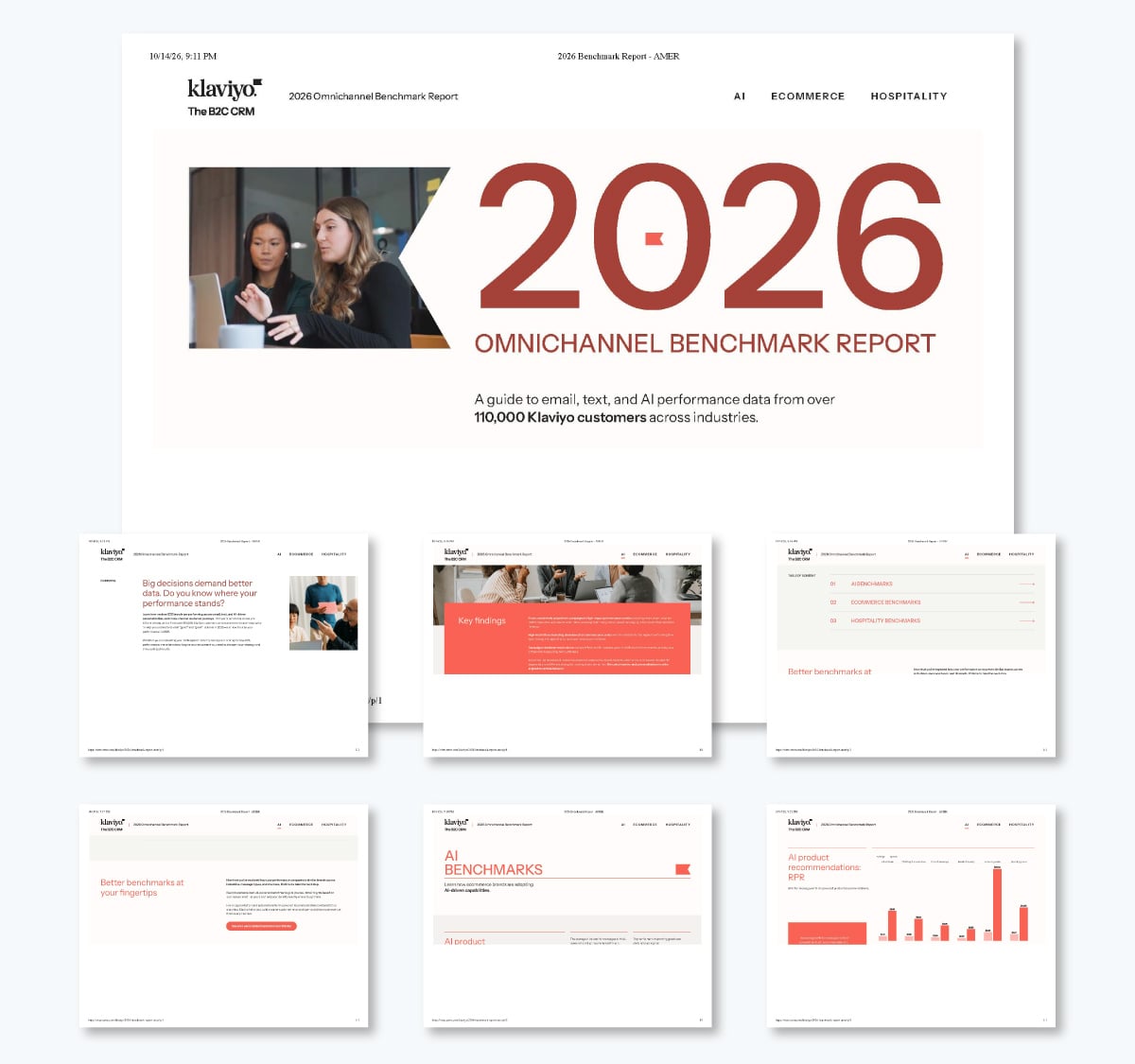 how to create a benchmark report - Klaviyo's Email Marketing Benchmarks