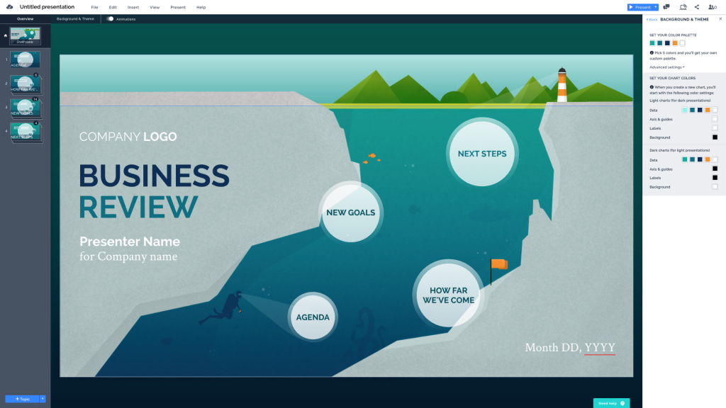 Prezi Alternative for Stunning Presentations: Visme (2021)
