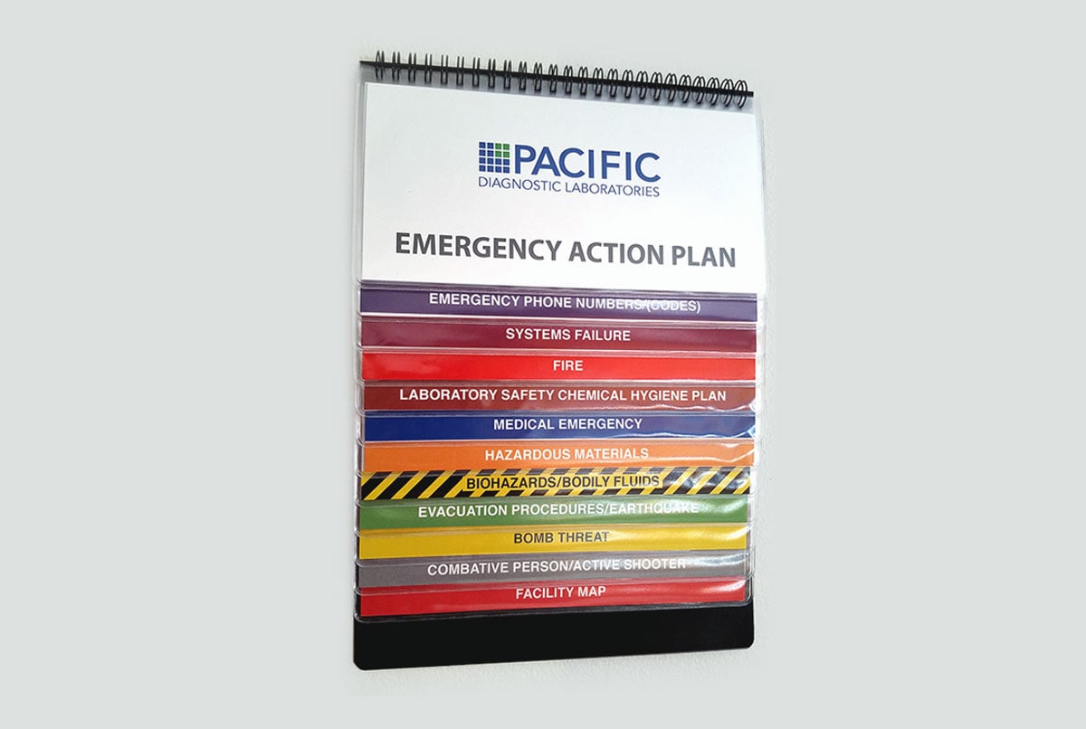 Emergency Action Flip Chart