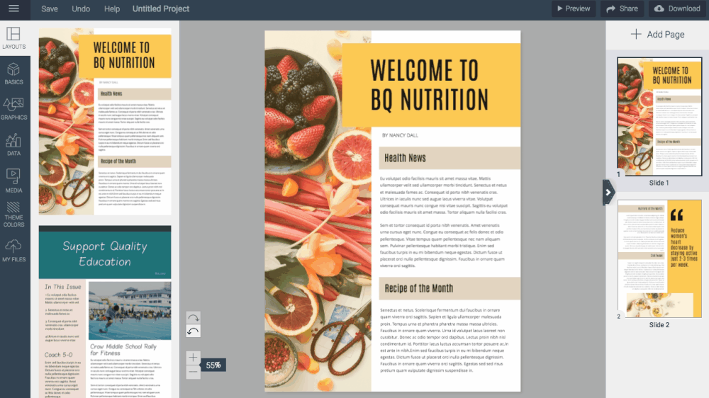 how to replace and crop images in visme